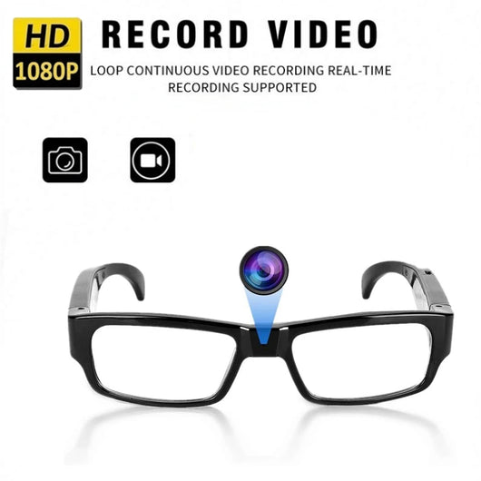 1080P HD Smart Mini Camera Glasses DVR